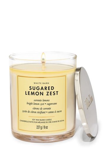 Sugared Lemon Zest